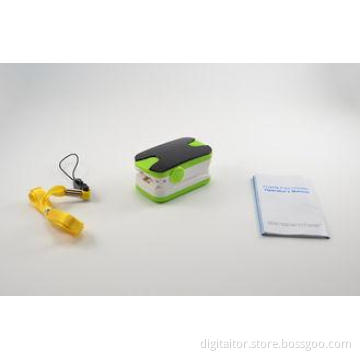Portable Digital Green Digital Finger Tip Pulse Oximeter Pu